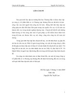 Kế toán các khoản tiền vay tại doanh nghiệp Hoàng Phú.doc