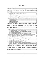 Vấn đề lương bổng và đãi ngộ tại Công ty Cổ phần Tư vấn Đầu tư Mỏ và Công nghiệp Hiện trạng và giải pháp hoàn thiện.doc