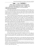 Tổng quan về pháp luật giải quyết tranh chấp kinh tế ở nước ta hiện nay.doc