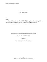 cam kết GATS về dịch vụ phân phối và thực trạng áp dụng ở Việt Nam