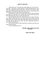  Tình hình chăn nuôi và mạng lưới thú y của xã Song Vân