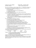  Đề thi Kinh tế lượng Đh Bác Khoa TP Hồ Chí Minh