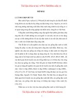 Nghiên cứu quan hệ di truyền của một số giống đậu xanh địa phương [Vigna radiata (L.) Wilczek ]