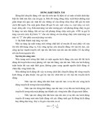 Giáo trình thủy khí - Chương 11