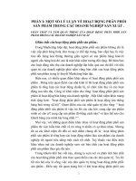 Một số Giải pháp nhằm hoàn thiện hoạt động phân phối sản phẩm ở công ty Gạch ốp lát Hà Nội