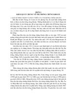 Phát triển thị trường chứng khoán ở nước ta hiện nay.DOC