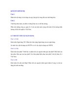 Đề thi liên thông Đại học Ngân hàng  