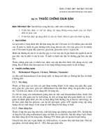 Dược lý học - Bài 19