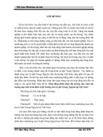 Hoạt động phân đoạn thị trường, lựa chọn thị trường mục tiêu từ đó định vị thị trường của Cà phê Trung Nguyên tại Việt Nam