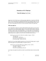 Chương trình Giảng dạy Kinh tế Fulbright Niên khoá 2007-2008 - Phân tích Tài Chính