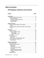 Xe ô tô BMW X5 E70 SM 06a_E70 Displays Indicators and Controls