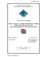 Thực trạng và biện pháp hoàn thiện công tác quản trị tại DNTN Hưng Phú.pdf