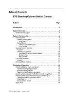 Xe ô tô BMW X5 E70 SM 05b1_E70 Steering Column Switch Cluster