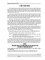 Hoàn thiện công tác kế toán vật liệu tại công ty TNHH khoá Bảo An.DOC