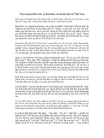 Câu chuyện Kiến trúc và Hoài bão của thanh niên trẻ Việt Nam