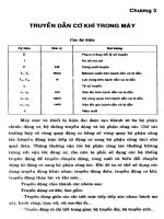 Cơ sở thiết kế máy - Chương 3,4