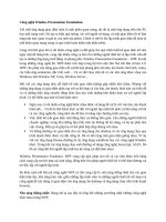 Công nghệ Window Presentation Foundation.doc