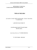 Xây dựng và phát triển thương hiệu ‘VNGAS’cho công ty Shinpetrol.doc