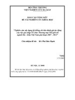 Nghiên cứu xây dựng hệ thống chỉ tiêu đánh giá tác động của việc gia nhập tổ chức Thương mại Thế giới tới ngành Da - Giầy Việt Nam giai đoạn 2007 - 2012.pdf