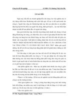 Hoàn thiện kênh phân phối khăn bông và aó choàng tắm tại tổng công ty cổ phần dệt may hoà thọ