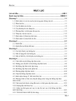 Giáo trình Âu tàu - Mục lục