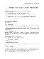 Dược lý học - Bài 26