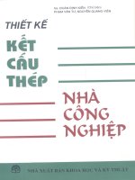 Thiết kế kết cấu thép Nhà Công Nghiệp 