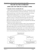 HÒA HỢP CẤU TRÚC VÀ KIỂM SOÁT CHIẾN LƯỢC CẤP TOÀN CẦU TẠI CÔNG TY KPMG.doc