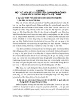 Tác động của đổi mới chính sách thương mại đến ngoại thương VN trong những năm gần đây.doc