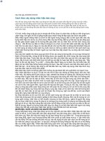 Cách thức xây dựng nhãn hiệu bán chạy 