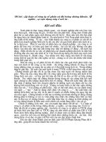 Lý luận về công ty cổ phần và thị trường chứng khoán. Ý nghĩa , sự vận dụng này ở nước ta ..DOC