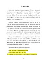 Tự do hoá dịch vụ bán lẻ Việt Nam Thực trạng và giải pháp.doc