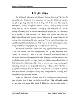 Phát triển dịch vụ giá trị gia tăng trên mạng điện thoại di động của công ty phần mềm và truyền thông VASC