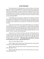 Hoàn thiện hạch toán tiêu thụ và kết quả tiêu thụ hàng hoá tại Công ty Công nghệ phẩm Hà Tây.DOC