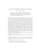 Bounds of Hausdorff Measures V2(3-2009) 