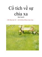 Câu chuyện của cây bút chì 