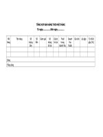 Tổng hợp bán hàng theo mặt hàng