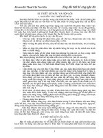 Hướng dẩn thiết kế công nghệ kim loại