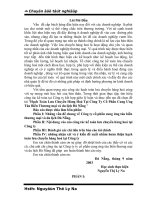 Hạch Toán Lưu Chuyển Hàng Hoá Tại Công Ty Cổ Phần Cung Ưng Tàu Biển Thương mại và du lịch Đà Nẵng.doc