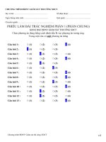 Đề thi giám sát thi công - P1