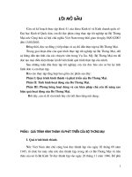 Báo cáo thực tập Tại Bộ Thương mại