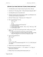 Đề thi kinh tế Vĩ Mô - P3