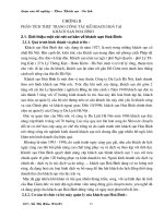 Một số đề xuất nhằm hoàn thiện công tác kế hoạch hoá Giải pháp và đề kinh doanh tại khách sạn Hoà Bình