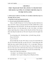 Thực trạng kế toán mua hàng và thanh toán tiền hàng tại công ty cổ phần thương mại và tin học hưng long