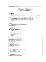 Giáo án môn tập đọc lớp 3 - tuần 24