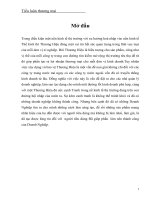 Thương hiệu và ảnh hưởng của nó đối với việc lưu thông hàng hoá của doanh nghiệp