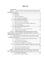 Biện pháp nâng cao Quản trị quan hệ khách hàng tại Công ty TNHH Tin học Nước Việt