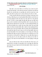 Luận văn Kế toán Thành phẩm, tiêu thụ Thành Phẩm và XĐKQ.doc