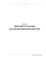 Phát hiện và xây dựng lợi thế cạnh tranh cho Tổng công ty Bưu chính Viễn thông Việt Nam (VNPT) 2