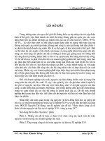 Kế toán tập hợp CPSX & tính GTSP ở C.ty Dệt may Hà Nội